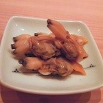 鮨 なかむら - アサリの煮焼き