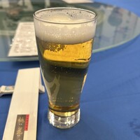 中国四川料理 桃花源 - 先ずは生ビールから(⌒▽⌒)