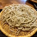 江戸蕎麦 ほそ川 - 穴子天せいろの蕎麦