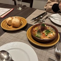 四ツ橋・新町 牡蠣と肉たらしビストロAKIRA - 