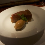 ラ シャッス - 紅玉りんごのタルトタタン　シナモンのアイスクリーム添え