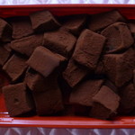 山吉商店 - 変り種チョコ味、ココアパウダーをまぶしたわらび餅♪