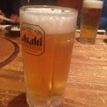 味とく家 - 生ビール 