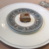 ル・トワ・ルージュ - 前菜　ハムとお肉を混ぜてミキサーして…