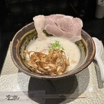 鶏 soba 座銀 - ■鶏soba ￥950 (肉寿司セットで￥1.330)