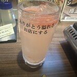 黒毛和牛とタンとハラミ 焼肉ごりちゃん - 生搾りグレープフルーツサワー