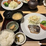 米Lab 百福 - 週替わり定食  鰆の幽庵焼き