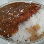 カフェレスト 潤 - 連れのＭ氏は、カツカレーをリピート