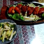 モティマハル - チキンティッカとお通し