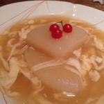 味とく家 - 聖護院大根の湯葉あんかけ