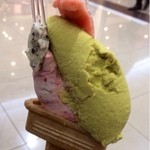 サンクゼールマルシェ - 完成したジェラート(^-^)