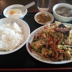 香蘭 - 五目野菜炒めランチ