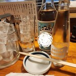 Tobuha - キンミヤ(ボトル)(2,000円)、炭酸瓶(250円)、氷(150円)