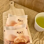 月化粧 - お茶の無料サービス