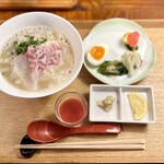 Hakata Robata Fisshuman - 魚男✖️麺やいま村コラボラーメン（1,628円税込）