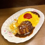 レストランあづま - ハンバーグオムライス