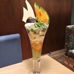 Kabou Meron To Roman - メロンと抹茶のパフェ　2,400円