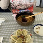 観梅食堂 - おきりこみ、花梅餃子