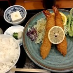 食事処　みしまや - エビフライ(2尾)定食