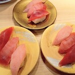 Sushi Yamato - まぐろ3貫