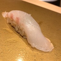 横浜 鮨 ふくじゅ - 真鯛ローズソルト