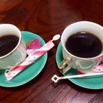 太陽 - 食後のコーヒー。
      