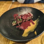 BARBA - ショコラテリーヌの温かいソース掛け