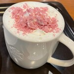 スターバックス・コーヒー - 花見さくらクリーム（S）@¥550