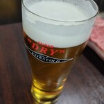 スタミナ苑 - スーパードライエクストラコールド(650円)