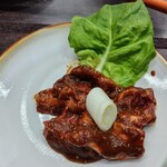 スタミナ苑 - 塩がオススメだが、前回塩でいただいたので今回はタレだ!!