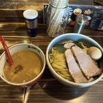 中華そば 螢 - 特製つけ麺赤大盛り