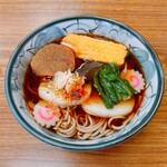 Kisoba Wakatake - おかめそば ¥730（税込）