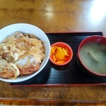 島田食堂 - かつ丼