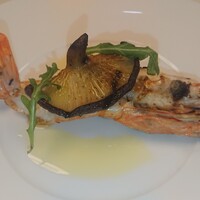 LE PORTIER Par Aux Delices de dodine Toranomon - 椎茸と天使の海老のグリル