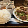 レバニラ定食 kei楽