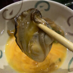 海の駅しおさい市場 - 卵にくぐらせ……!!