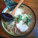 はぐるま - 海老塩ワンタンメン ７５０円