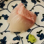Sushi Soejima - ざぶとんひらめ昆布締め
