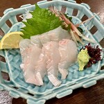 竹うち - ひらめサシミ