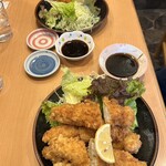 とんよし - ささみかつ定食＆エビフライ定食