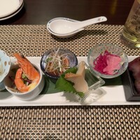 ホテルオークラ 中国料理「桃花林」 日本橋室町賓館 - 季節の薫る前菜盛り合わせ