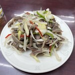 満洲園 - ◾️砂肝の冷菜　　680円