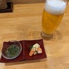 Wasabi - お通しとビール