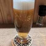 うなぎ 目白ぞろ芽 - 生ビール