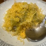 ほ志の - 春キャベツのチーズトッピング