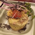 富山×居酒屋 ヨイチャベ - ポテトサラダ（卵黄醤油）