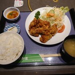 日和佐 - 唐揚げ定食