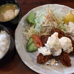 ウエストロード - カキフライ定食