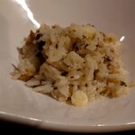 ウエストパパ - 下旬１１皿目：イワシのリゾット・フェンネルの香り