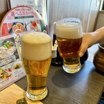 Shabushabu Nihon Ryouri Kisoji - 撮ったのは、乾杯のみ…。